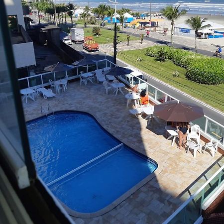 Frente mar piscina churrasqueira wifi garagem portaria 24hs Solemar Exterior foto