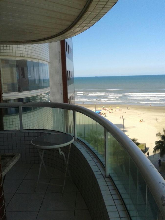 Frente mar piscina churrasqueira wifi garagem portaria 24hs Solemar Exterior foto