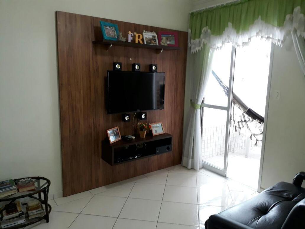 Frente mar piscina churrasqueira wifi garagem portaria 24hs Solemar Exterior foto