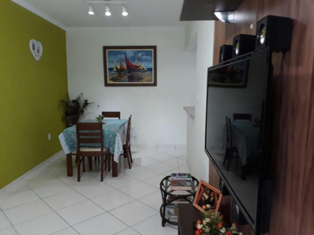 Frente mar piscina churrasqueira wifi garagem portaria 24hs Solemar Exterior foto